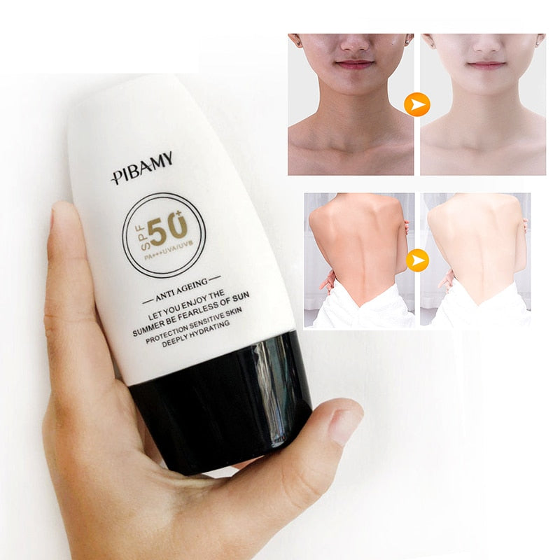 Hydrating SPF50+ Face Sunscreen Cream 30ml by HitMyNeed