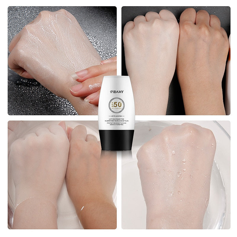 Hydrating SPF50+ Face Sunscreen Cream 30ml by HitMyNeed