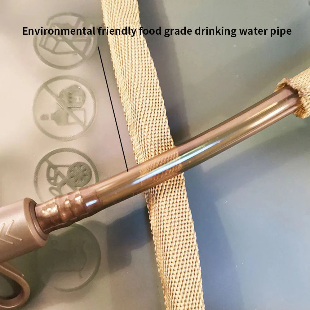 Hydration Bladder 2L/2.5L/3L with Tube and Bite Valve by HitMyNeed