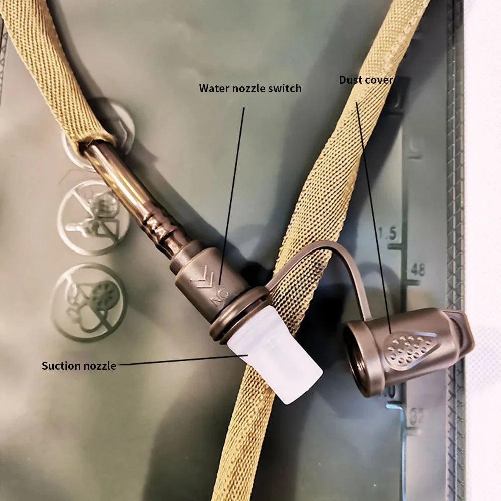 Hydration Bladder 2L/2.5L/3L with Tube and Bite Valve by HitMyNeed