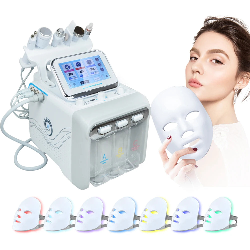 Hydro Oxygen Jet Peel RF Lifting Facial Machine by HitMyNeed