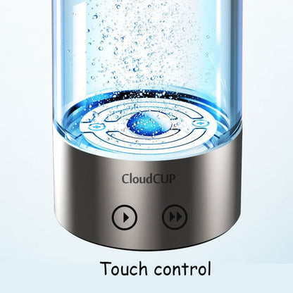 Hydrogen Water Bottle 480mL Rechargeable Glass by HitMyNeed