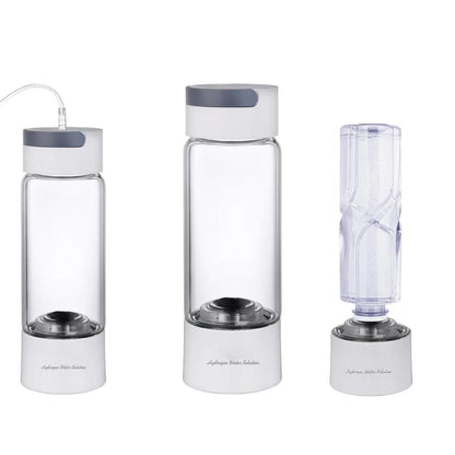 Hydrogen Water Generator Bottle with SPE/PEM 380ml by HitMyNeed
