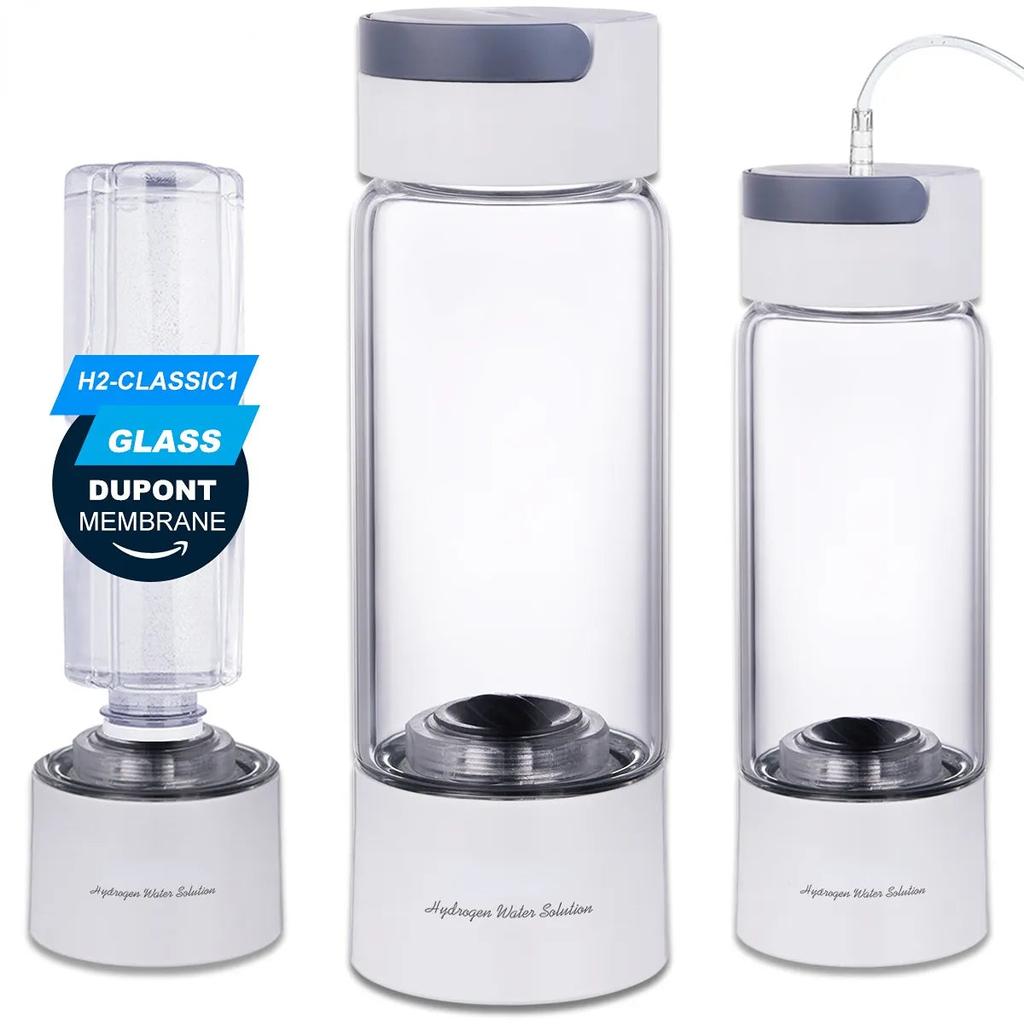 Hydrogen Water Generator Bottle with SPE/PEM 380ml by HitMyNeed