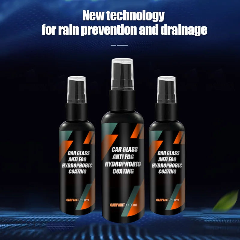 Hydrophobic Anti-Rain Coating Spray for Car Glass by HitMyNeed