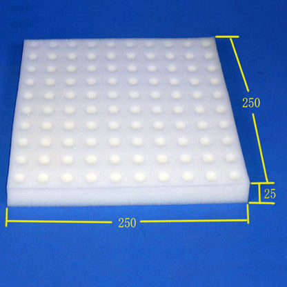 Hydroponic Grow Sponges for Soil-Less Cultivation (100) white by HitMyNeed