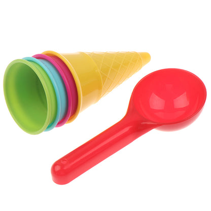Ice Cream Sand Toy Set - 5 Piece Beach Play Kit by HitMyNeed