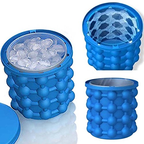 Ice Cube Maker Genie Double-Chamber Ice Cube Tray by HitMyNeed