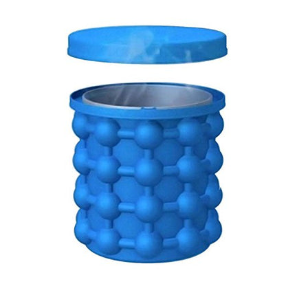 Ice Cube Maker Genie Double-Chamber Ice Cube Tray by HitMyNeed
