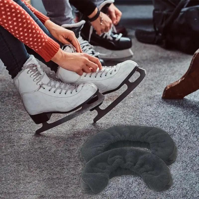 Ice Skate Blade Covers (2pcs) for Hockey & Figure Skates by HitMyNeed