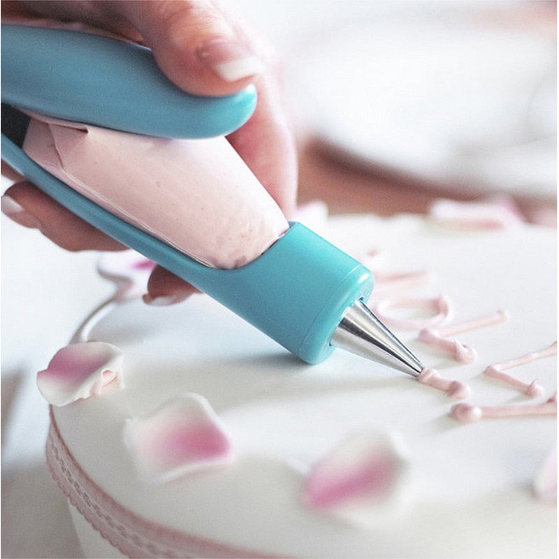 Icing Writing Pen with Reusable Piping Bags by HitMyNeed