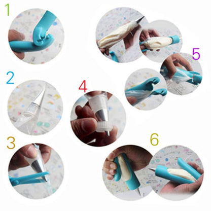 Icing Writing Pen with Reusable Piping Bags by HitMyNeed