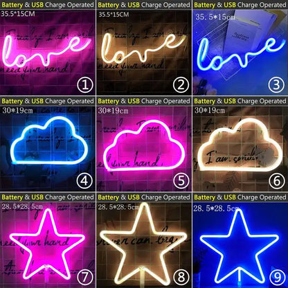 Luminous Charm Neon Decor Lights