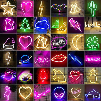 Luminous Charm Neon Decor Lights