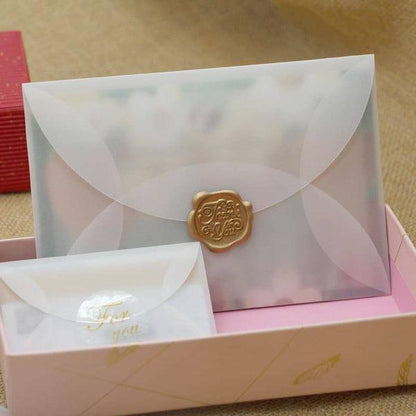 Crystal Clear Invitation Envelopes