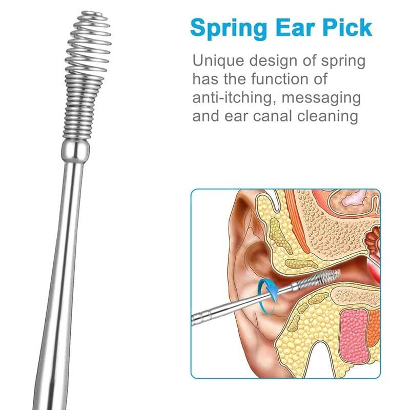 SpiralSpring Earwax Relief Set