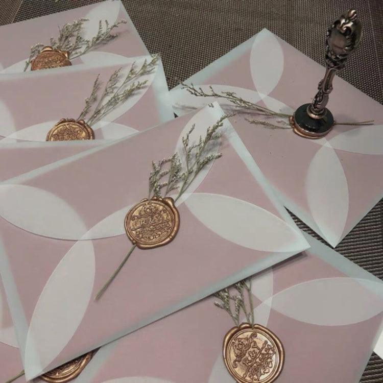 Crystal Clear Invitation Envelopes