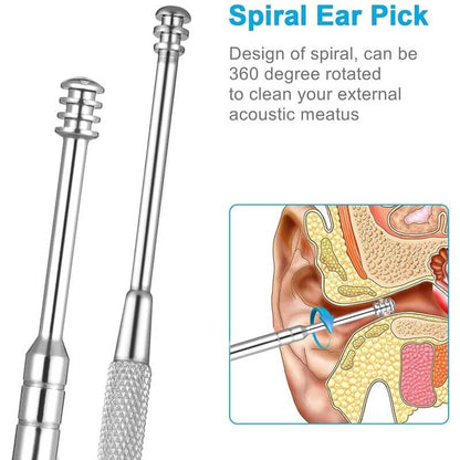 SpiralSpring Earwax Relief Set