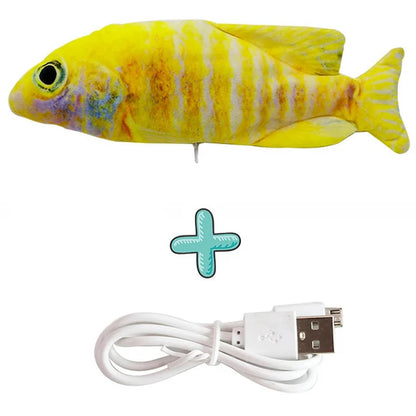 WiggleWhiskers USB Floppy Fish Toy