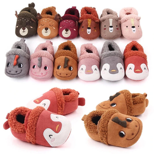 Cute Cuddly Critter Slippers