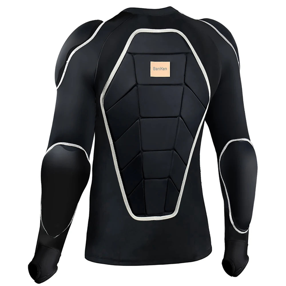 Impact Protective Jacket for Skiing, Snow & Moto by HitMyNeed