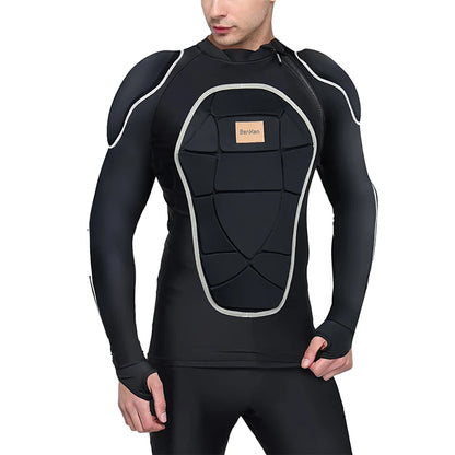 Impact Protective Jacket for Skiing, Snow & Moto by HitMyNeed