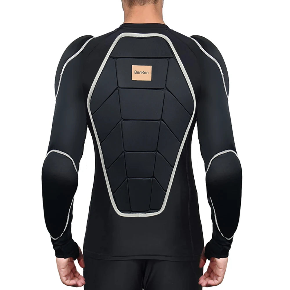 Impact Protective Jacket for Skiing, Snow & Moto by HitMyNeed