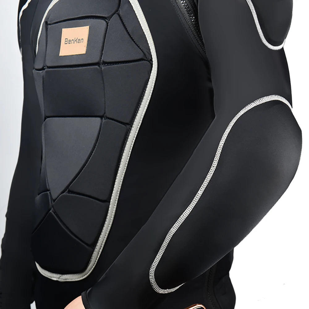 Impact Protective Jacket for Skiing, Snow & Moto by HitMyNeed