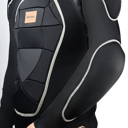 Impact Protective Jacket for Skiing, Snow & Moto by HitMyNeed