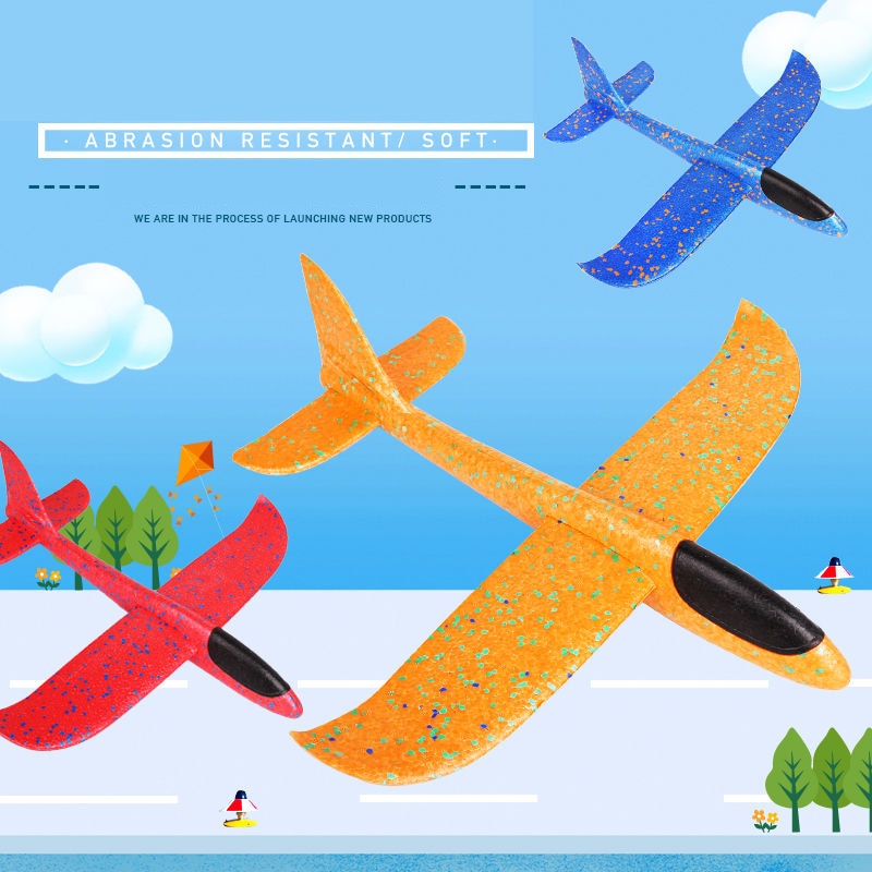 Impact Resistant Foam Airplane Toy with LED Lights by HitMyNeed