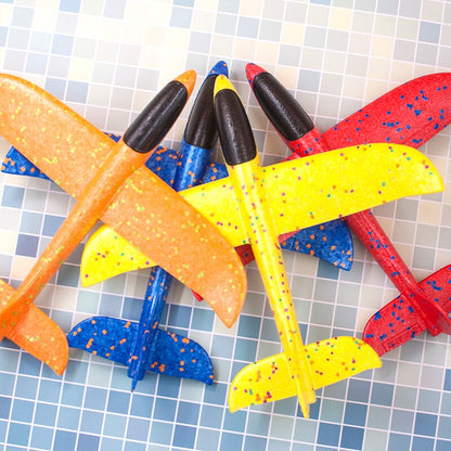 Impact Resistant Foam Airplane Toy with LED Lights by HitMyNeed