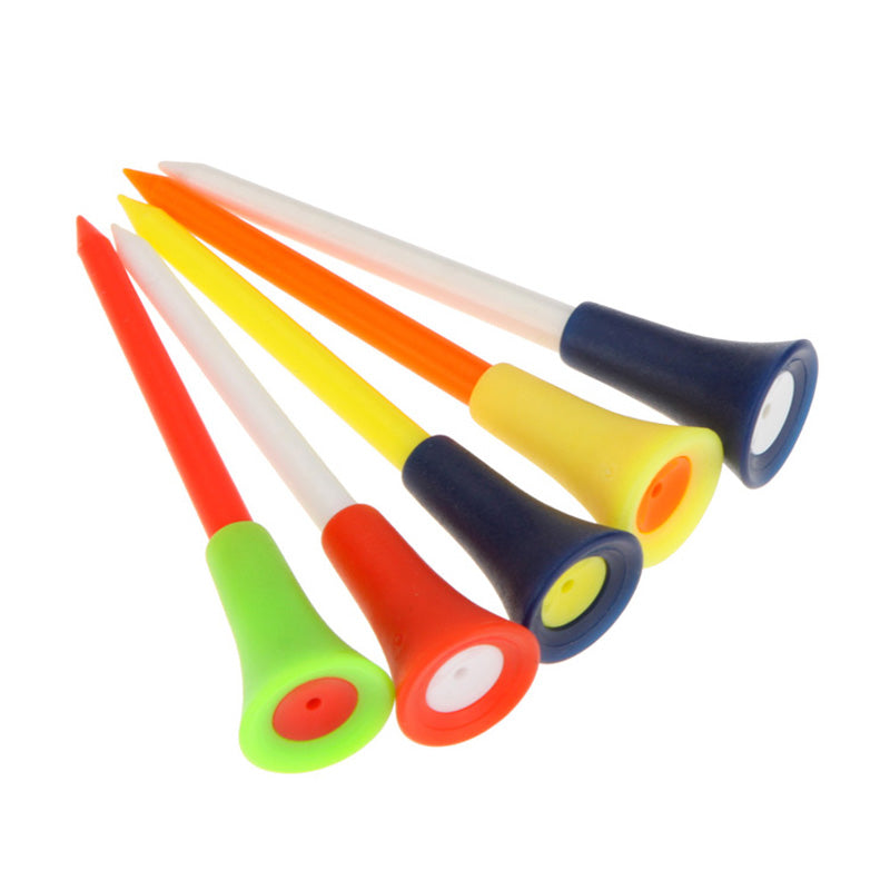Impact-Resistant Golf Plastic Tees (100 Pack) by HitMyNeed