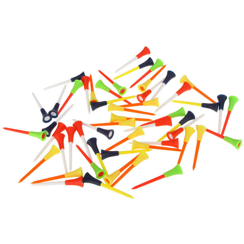 Impact-Resistant Golf Plastic Tees (100 Pack) by HitMyNeed