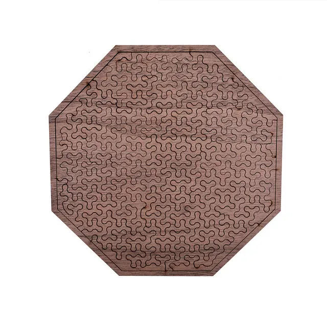 Impossible Wooden Tangram Puzzle for Adults puzzle-11 by HitMyNeed