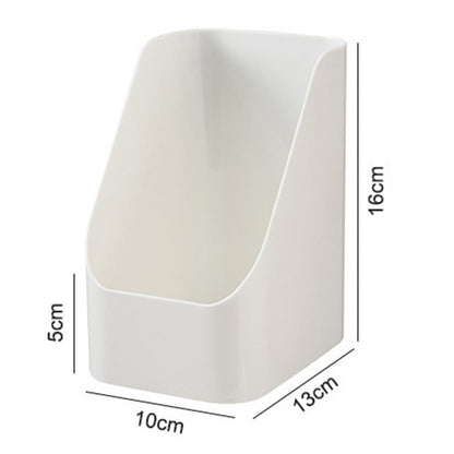 Inclined Plastic Storage Box Organizer for Desktop by HitMyNeed