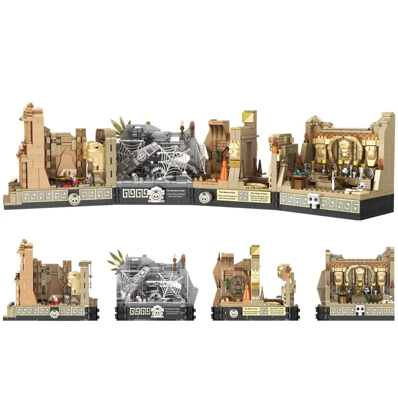 Indiana Temple 2388pcs Adventure Building Set by HitMyNeed