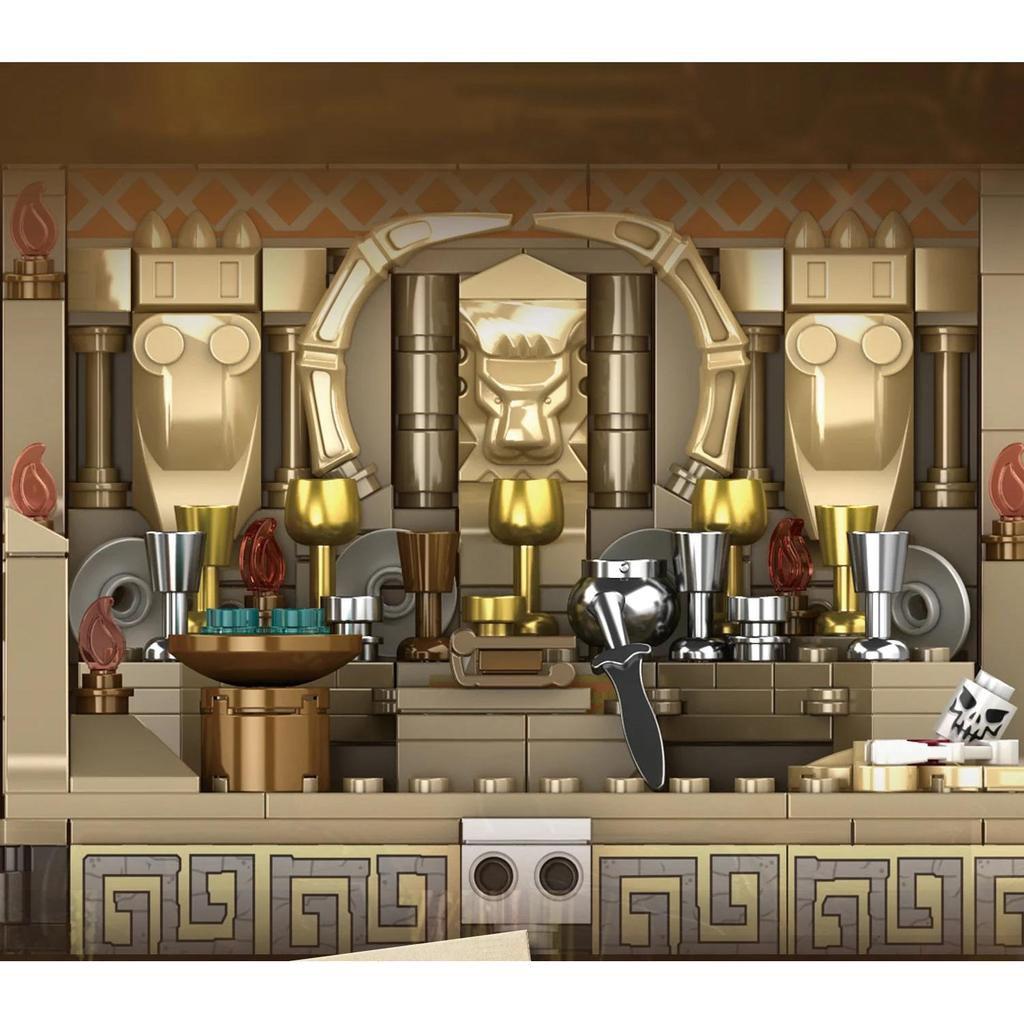 Indiana Temple 2388pcs Adventure Building Set by HitMyNeed