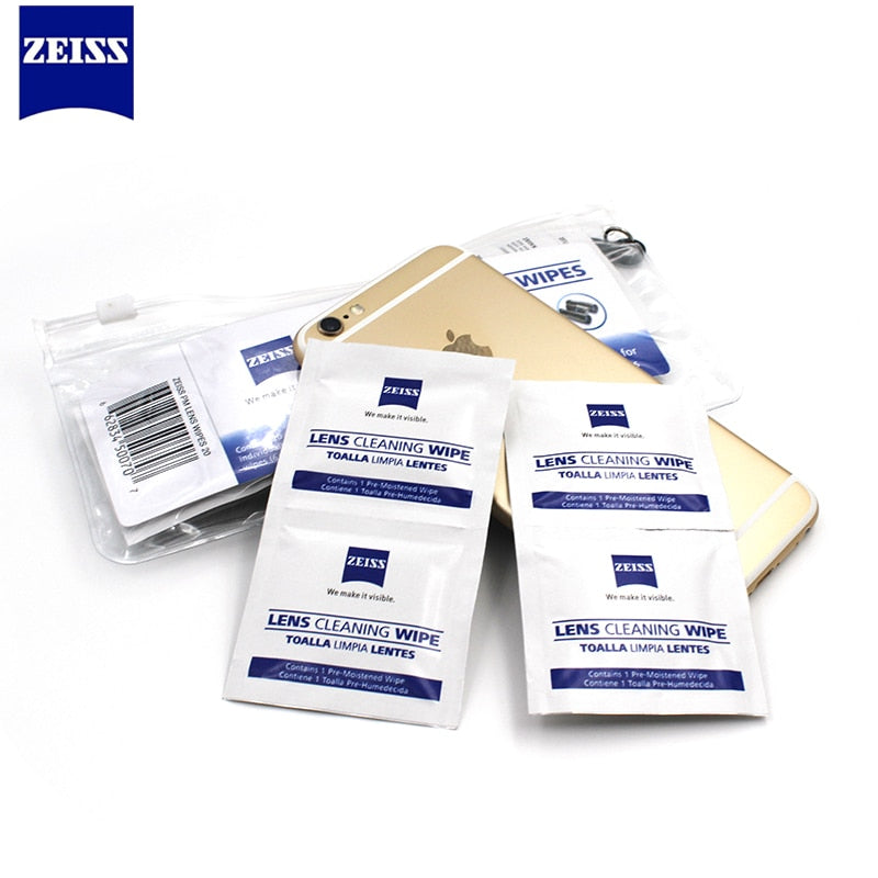 Individually Wrapped Lens Cleaning Wipes (20 pcs) by HitMyNeed