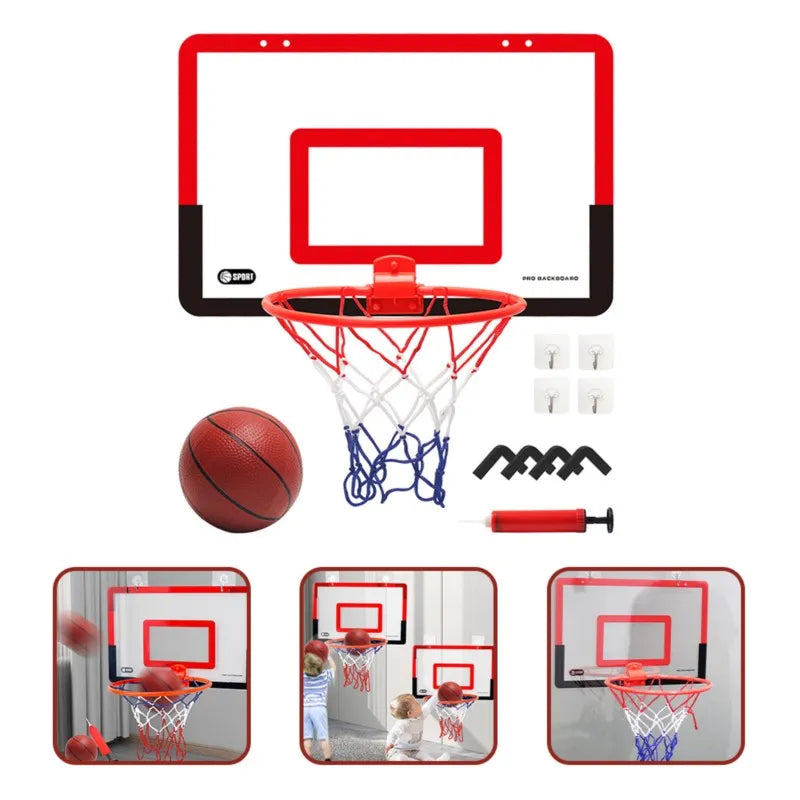 Indoor Adjustable Kids Basketball Hoop Set by HitMyNeed