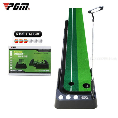 Indoor Golf Putter Trainer with Return Fairway 3m by HitMyNeed