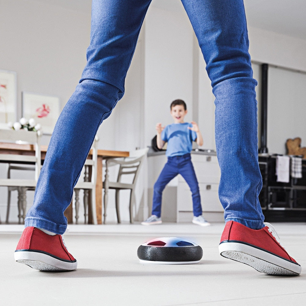 Indoor Hover Football with LED Lights for Kids & Parents by HitMyNeed