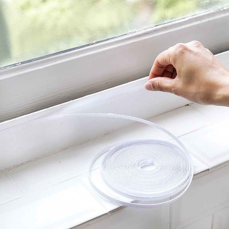 Indoor Mosquito Window Screen Curtain with Tape by HitMyNeed