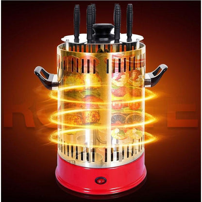 Indoor Vertical Smokeless Electric Rotating Grill by HitMyNeed