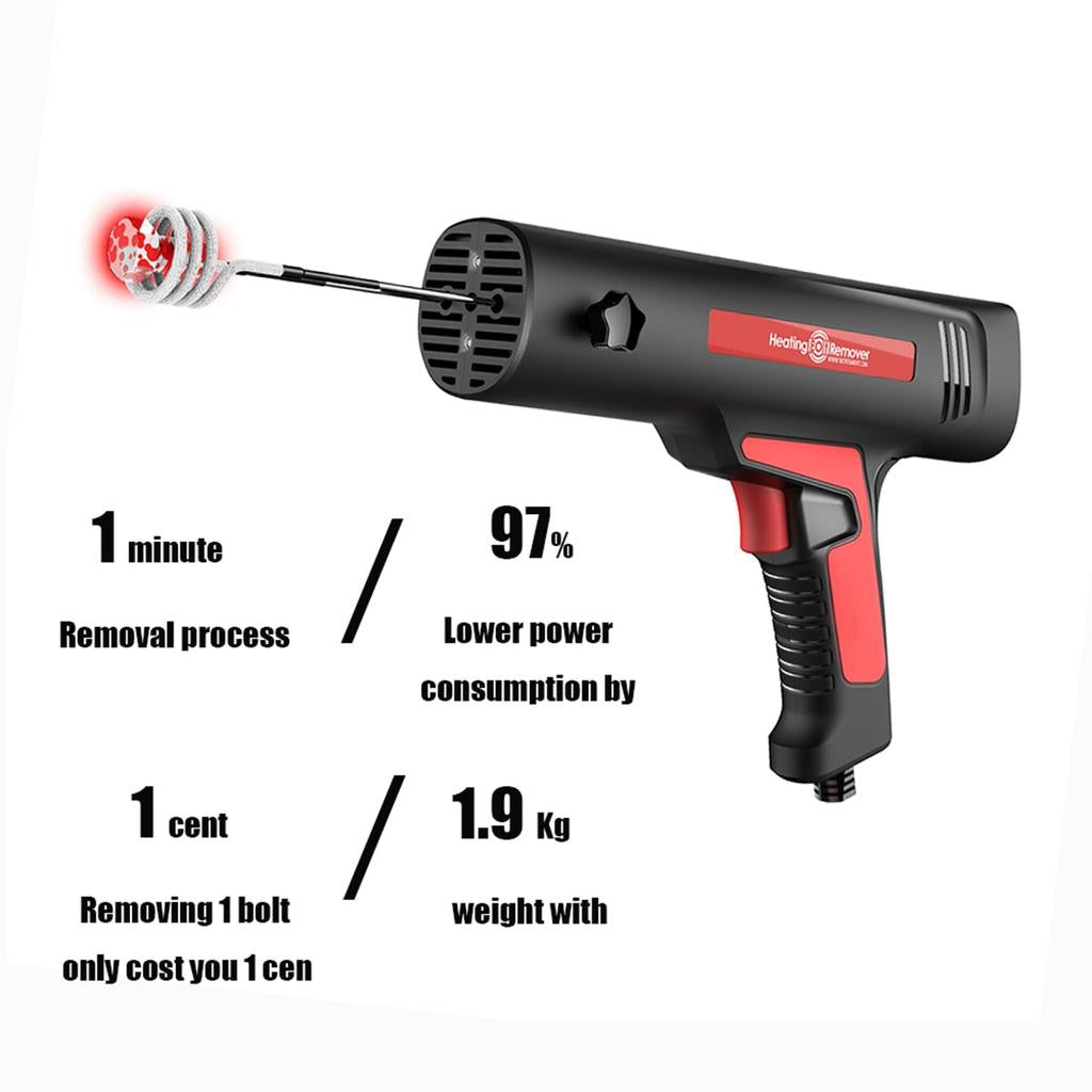 Induction Heater Bolt Remover Tool with 3 Coils by HitMyNeed
