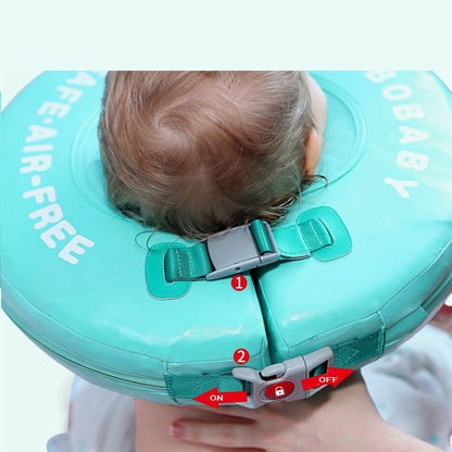 Infant Neck Float Swim Aid with Pearl Foam Support by HitMyNeed