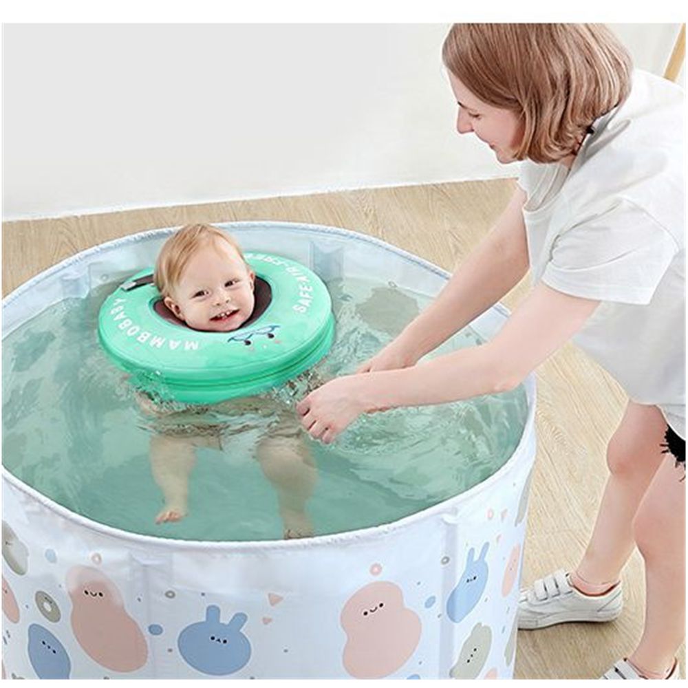 Infant Neck Float Swim Aid with Pearl Foam Support by HitMyNeed