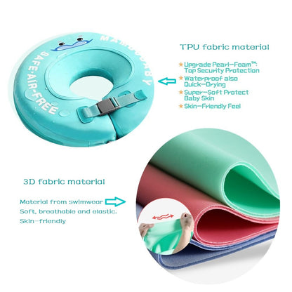 Infant Neck Float Swim Aid with Pearl Foam Support by HitMyNeed