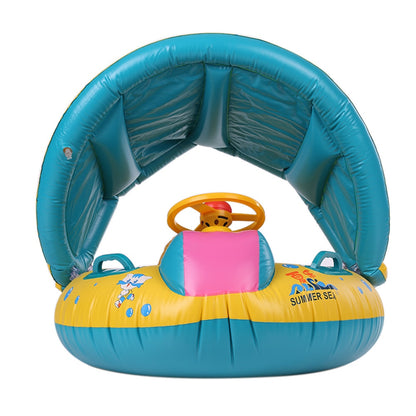 Infant Pool Float with Detachable Sunshade Canopy by HitMyNeed