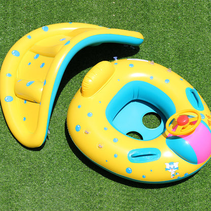 Infant Pool Float with Detachable Sunshade Canopy by HitMyNeed