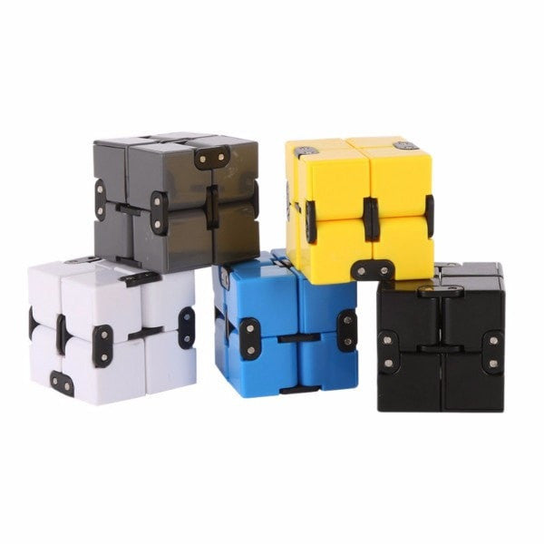 Infinite Metal Fidget Cube for Focus and Stress Relief by HitMyNeed